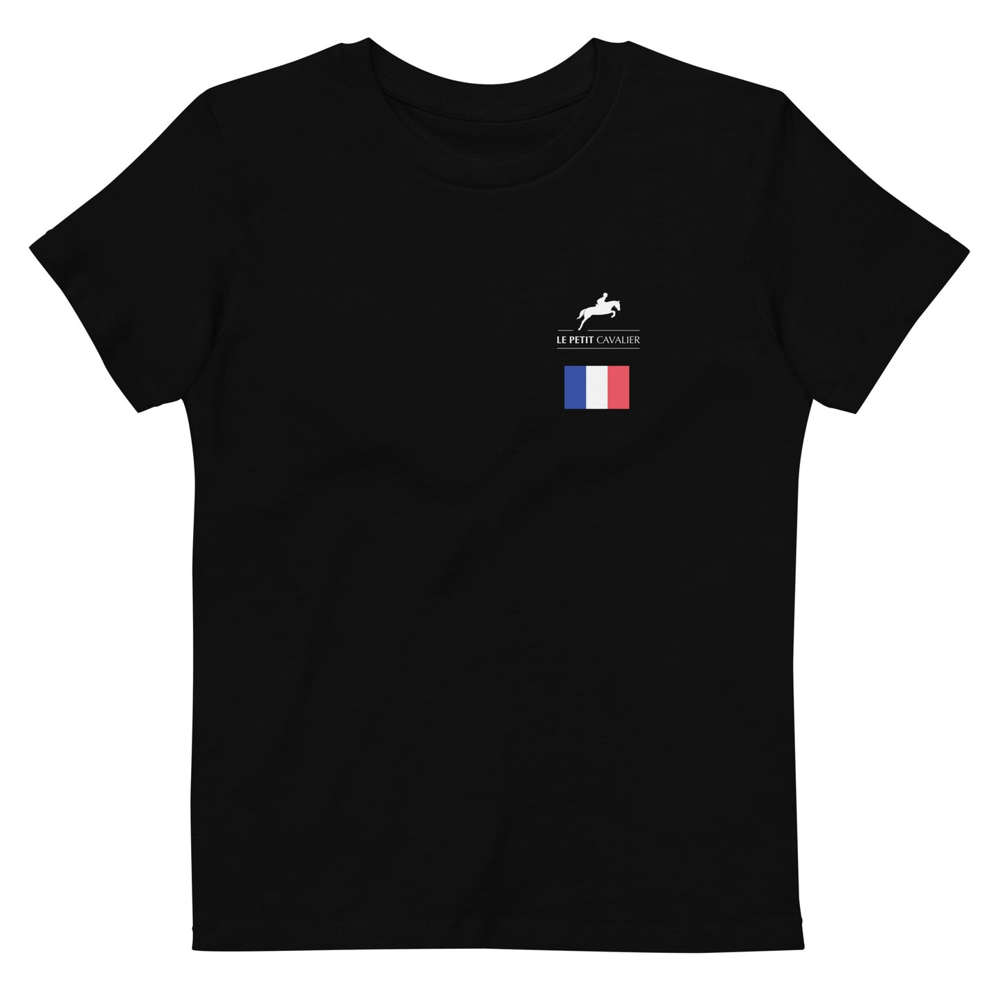 T-shirt enfant 100% coton bio - Cavalier Français