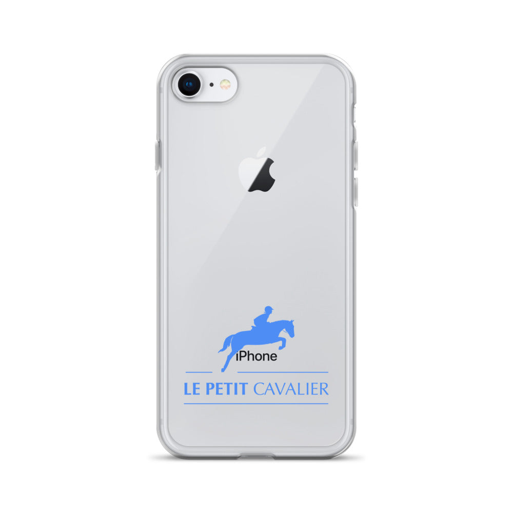 Coque/Protection Iphone - Logo cheval bleu