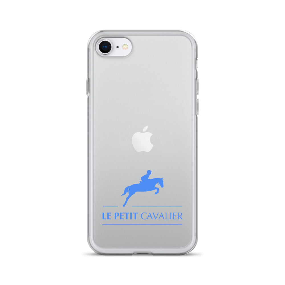 Coque/Protection Iphone - Logo cheval bleu