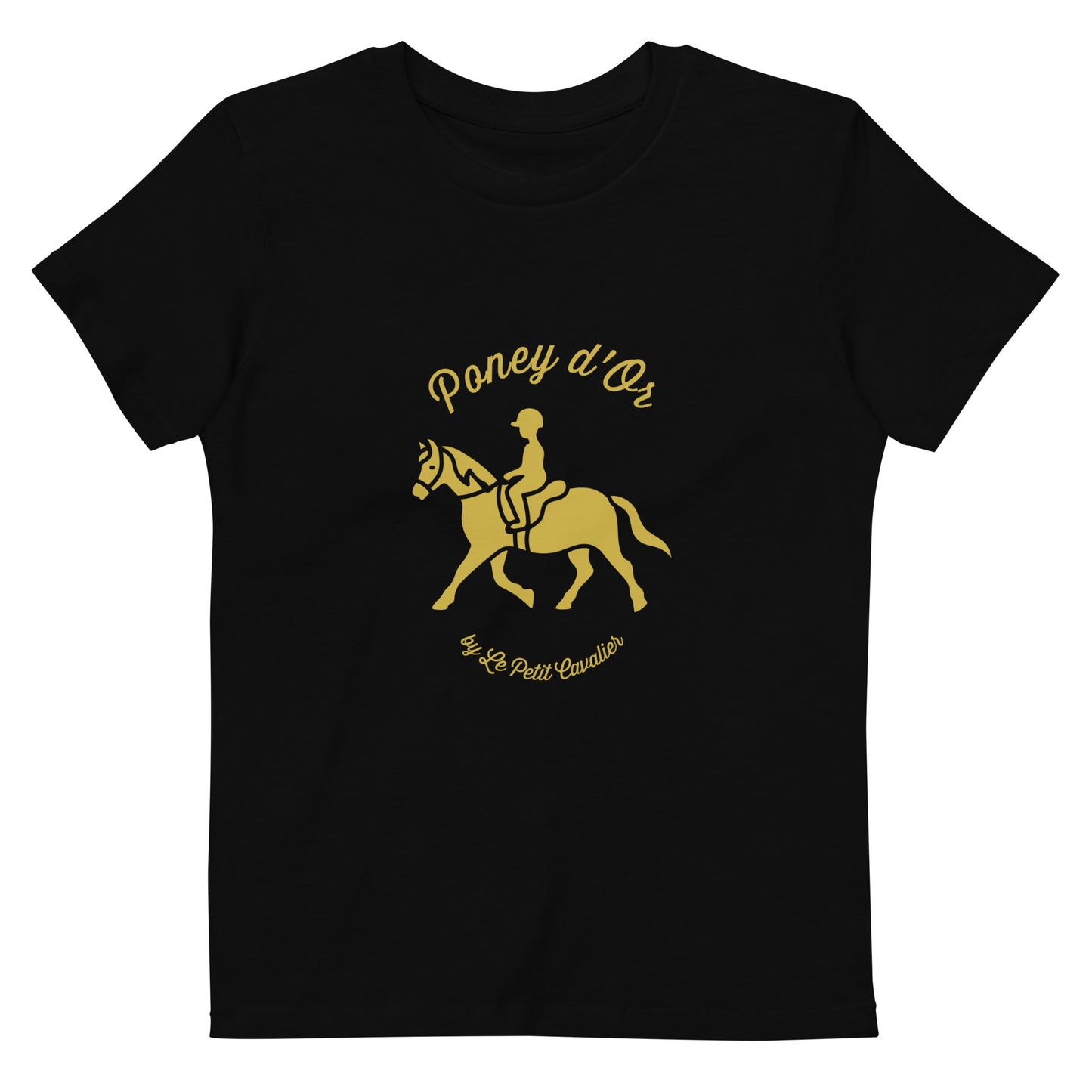 T-shirt enfant 100% coton bio - Poney d'Or
