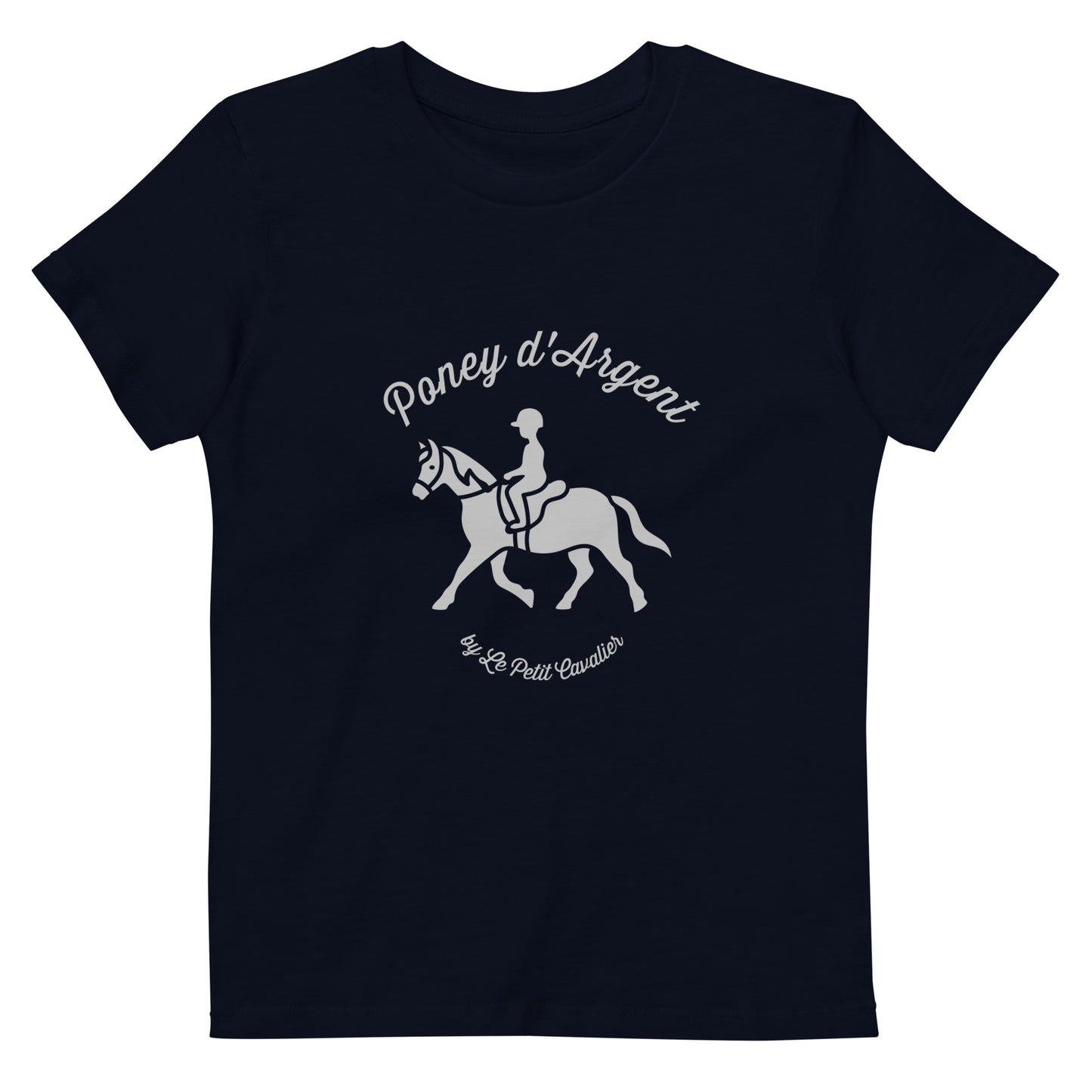 T-shirt enfant 100% coton bio - Poney d'Argent