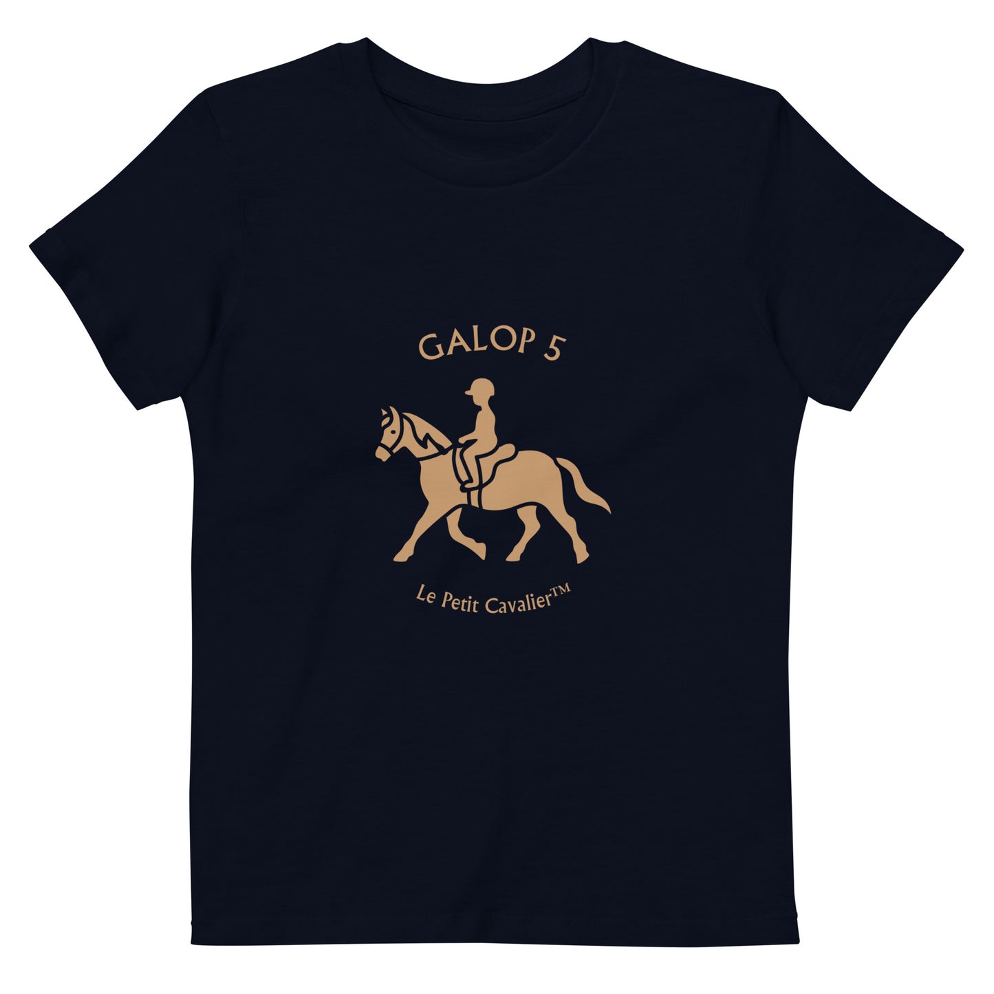T-shirt enfant 100% coton bio - Equitation Galop 5