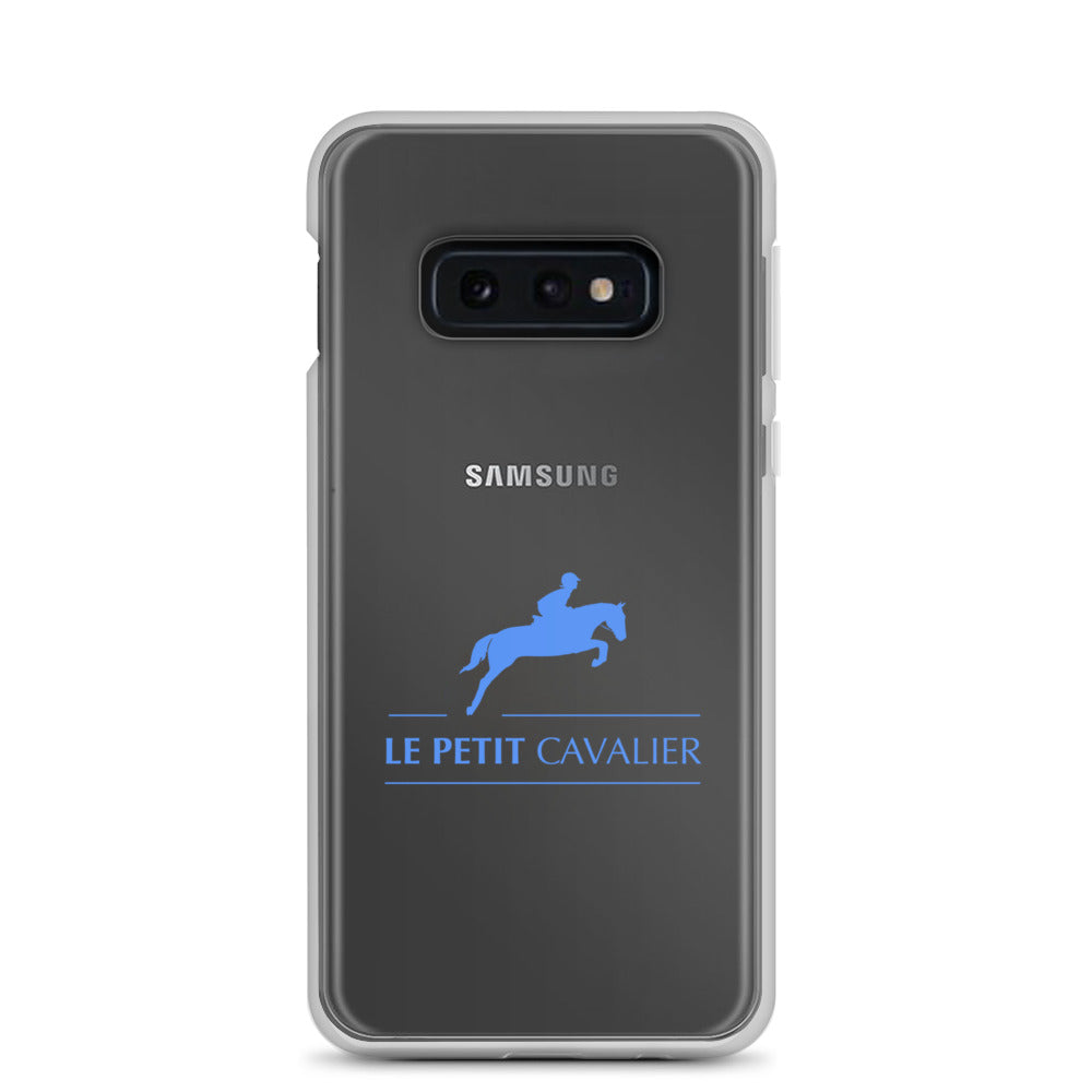 Coque/Protection Téléphone Samsung - Logo cheval bleu